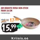 AM GRANITO ROSA NON-STICK PANN 28 CM