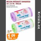 Allahindlus - MCLEAN PRÜGIKOTT SANGADEGA 30 L 25 TK / RULLIS