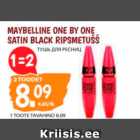 MAYBELLINE ONE BY ONE SATIN BLACK RIPSMETUŠŠ