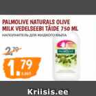 PALMOLIVE NATURALS OLIVE MILK VEDELSEEBI TÄIDE 750 ML