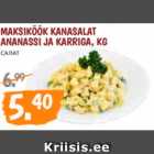 Allahindlus - MAKSIKÖÖK KANASALAT ANANASSI JA KARRIGA, KG