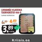 LINNAMÄE KLASSIKA TOORVORSTID 900 G