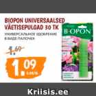 BIOPON UNIVERSAALSED VÄETISEPULGAD 30 TK