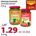 Jalostaja kastmed erinevad maitsed 375 g