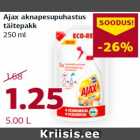 Allahindlus - Ajax aknapesupuhastus
täitepakk
250 ml