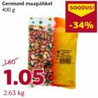 Allahindlus - Germund maapähkel
400 g