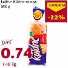 Allahindlus - Leibur Kuldne röstsai
500 g