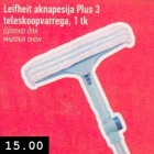 Allahindlus - Leifheit aknapesija Plus 3 teleskoopvarrega