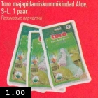 Allahindlus - Toro majapidamiskummikindad Aloe