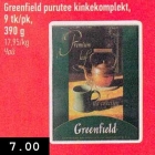 Allahindlus - Greenfirls purutee kinkekomplekt,9tk/pk, 390 g