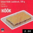 Allahindlus - Selveri Köök Laadakook, 500 g