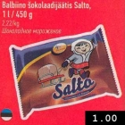 Allahindlus - Balbiino šokolaadijäätis Salto, 1 l / 450 g