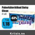 Allahindlus - Paberkäterätikud Daisy
Clean

