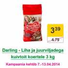 Allahindlus - Darling - Liha ja juurviljadega kuivtoit koertele 3 kg