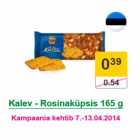 Allahindlus - Kalev - Rosinaküpsis 165 g