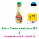 Allahindlus - Felix - Caesar salatikaste 375 g