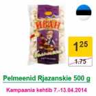 Allahindlus - Pelmeenid Rjazanskie 500 g