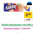 Allahindlus - Kuldne klassikaline röst 300 g