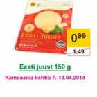 Allahindlus - Eesti juust 150 g