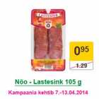 Allahindlus - Nõo - Lastesink 105 g