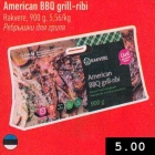 American BBQ grill-ribi