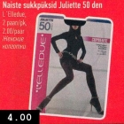 Allahindlus - Naiste sukkpüksid Juliette 50 den