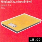 Allahindlus - Köögikaal City, erinevad värvid