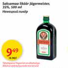 Allahindlus - Saksamaa liköör Jägermeister