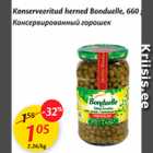 Konserveeritud herned Bonduelle, 660 g