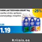 FARMI LAKTOOSIVABA JOGURT 1 kg