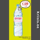 Allahindlus - Evian mineraalvesi, 1,5 l
