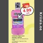 Allahindlus - Listerine Total Care
suuvesi, 540 ml