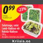 Salatisegu, salat Lamb-Radisso või Rukola-Radisso, 100 g