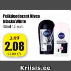 Allahindlus - Pulkdeodorant Nivea Black&White