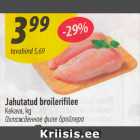 Jahutatud broilerifilee