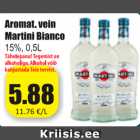 Allahindlus - Aromat. vein Martini Bianco