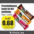 Allahindlus - Proteiinibatoon Sante Go On! inuliiniga