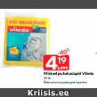 Allahindlus - Niisked puhatuslapid Vileda
10 tk
