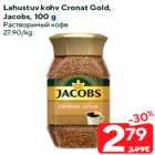 Lahustuv kohv Cronat Gold,
Jacobs, 100 g
