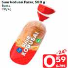 Suur kodusai Fazer, 500 g
