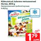 Külmutatud Julienne metsaseened
Hortex, 400 g
