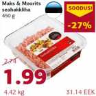 Allahindlus - Maks & Moorits seahakkliha 450 g