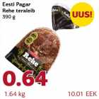 Allahindlus - Eesti Pagar Rehe teraleib 390 g