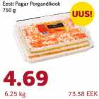 Allahindlus - Eesti Pagar Porgandikook 750 g