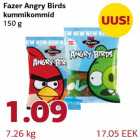 Fazer Angry Birds kummikommid 150g