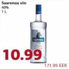 Allahindlus - Saaremaa viin 40% 1 L