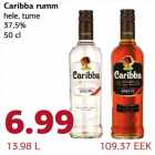 Allahindlus - Caribba rumm hele, tume 37,5% 50 cl