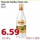 Allahindlus - Hutorok Gorilka Tsista viin 40% 50 cl