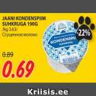 JAANI KONDENSPIIM
SUHKRUGA 190G