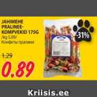 AHIMEHE
PRALINEEKOMPVEKID
175G